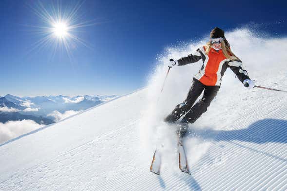 Corso di sci di 2 giorni sulla Sierra Nevada