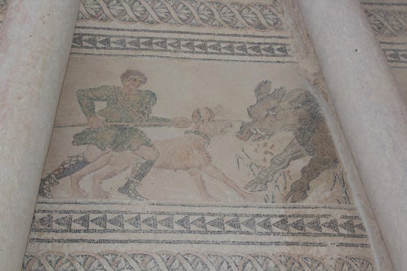Escursione alla villa romana di Salar