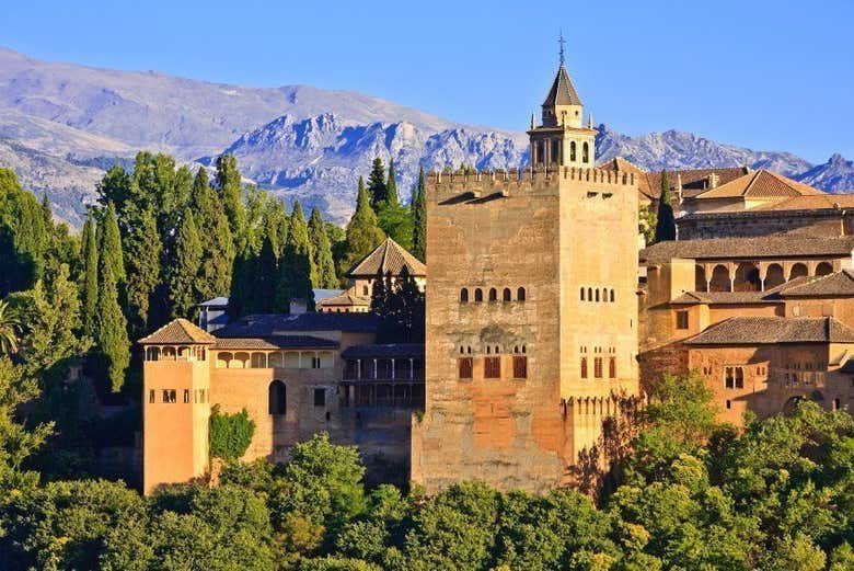 Vista panoramica dell'Alhambra